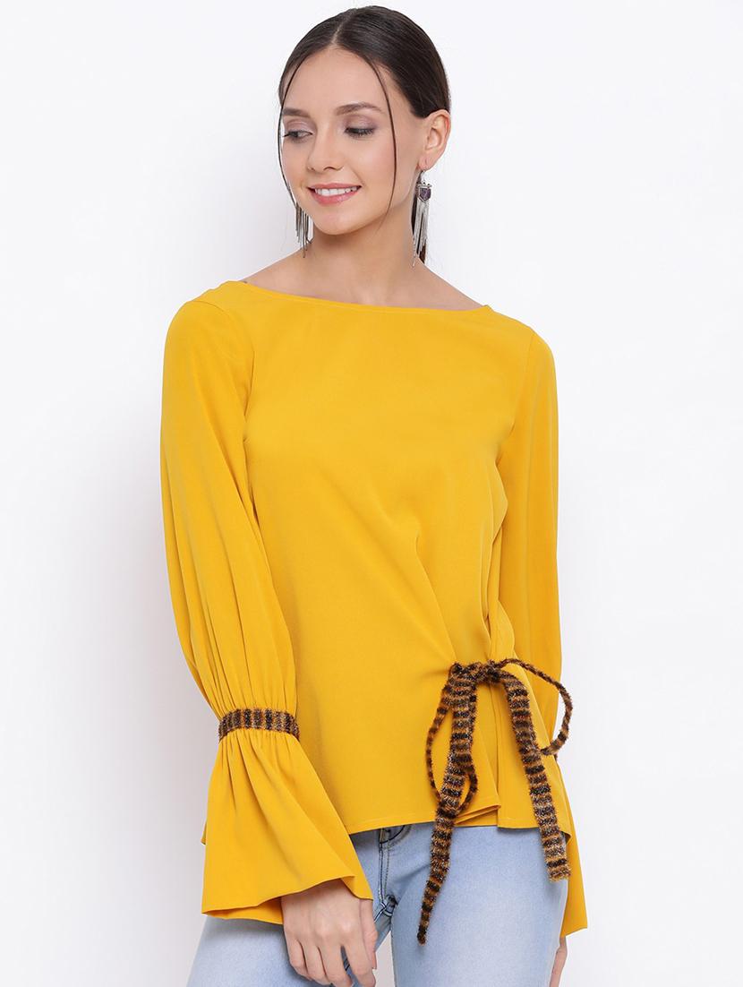 women's straight boat neck top - 18450190 - Zoom Image - 0