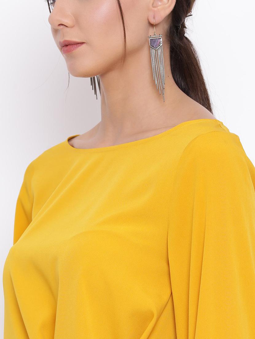 women's straight boat neck top - 18450190 - Standard Image - 4