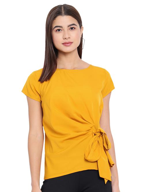 women's straight boat neck top - 18450209 - Standard Image - 0