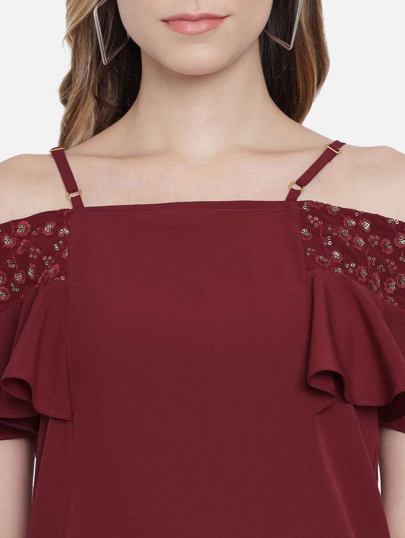 women's straight shoulder strap top - 18450238 -  Standard Image - 6