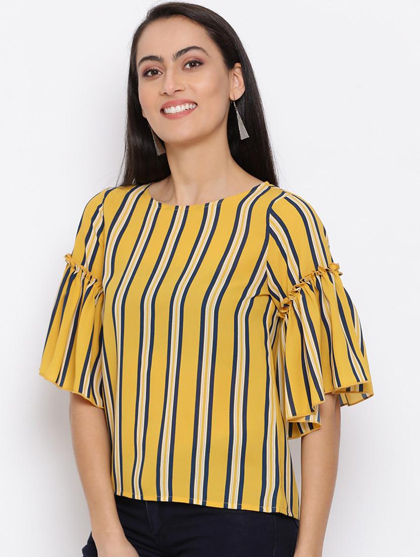 women's straight round neck top - 18450239 -  Zoom Image - 0