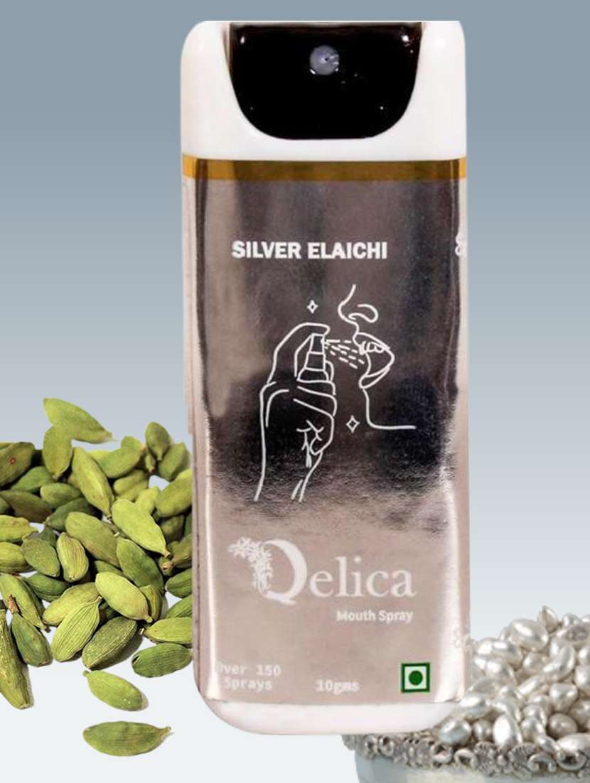 pack of 2 silver elaichi mouth freshener spray  - 18450711 -  Standard Image - 1
