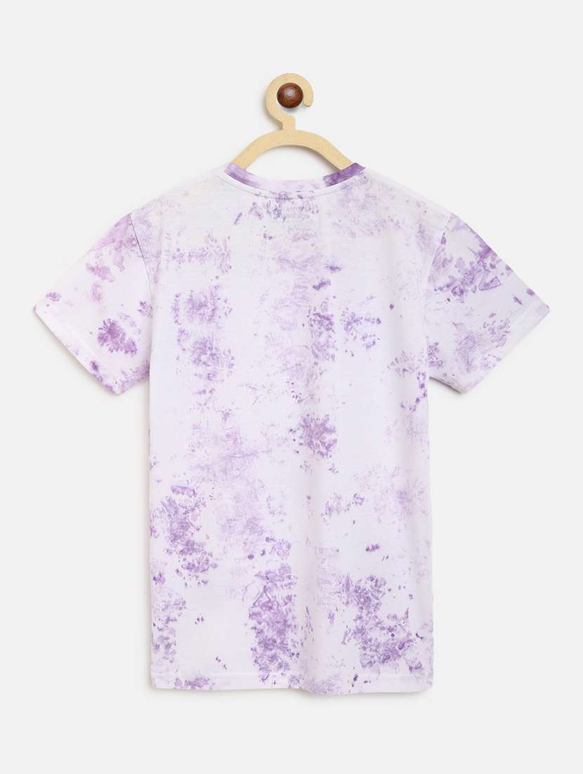 boys lavender tie & dye t-shirt  - 18451063 -  Standard Image - 1