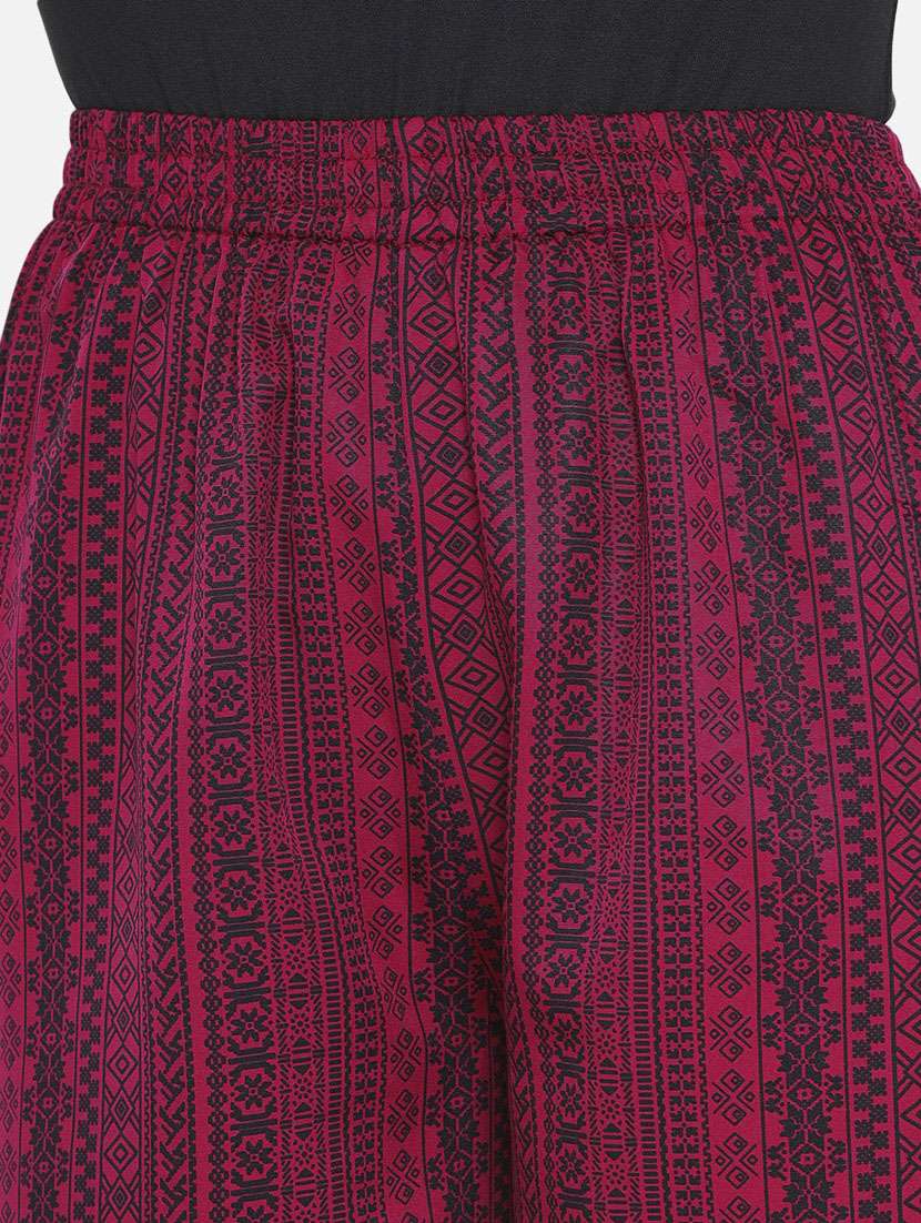 mid rise solid palazzo - 18451084 - Standard Image - 6