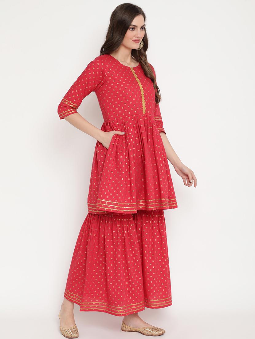 foil print suit set - 18451180 - Standard Image - 1