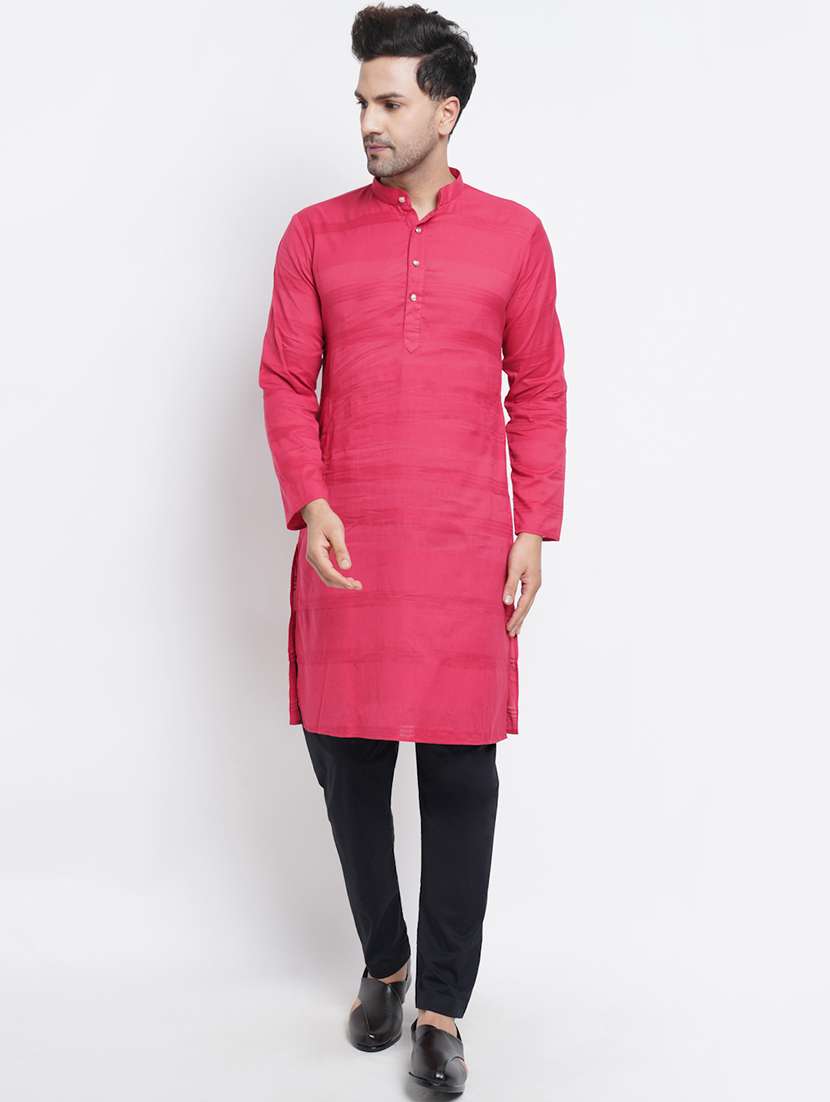 red striped medium kurta
