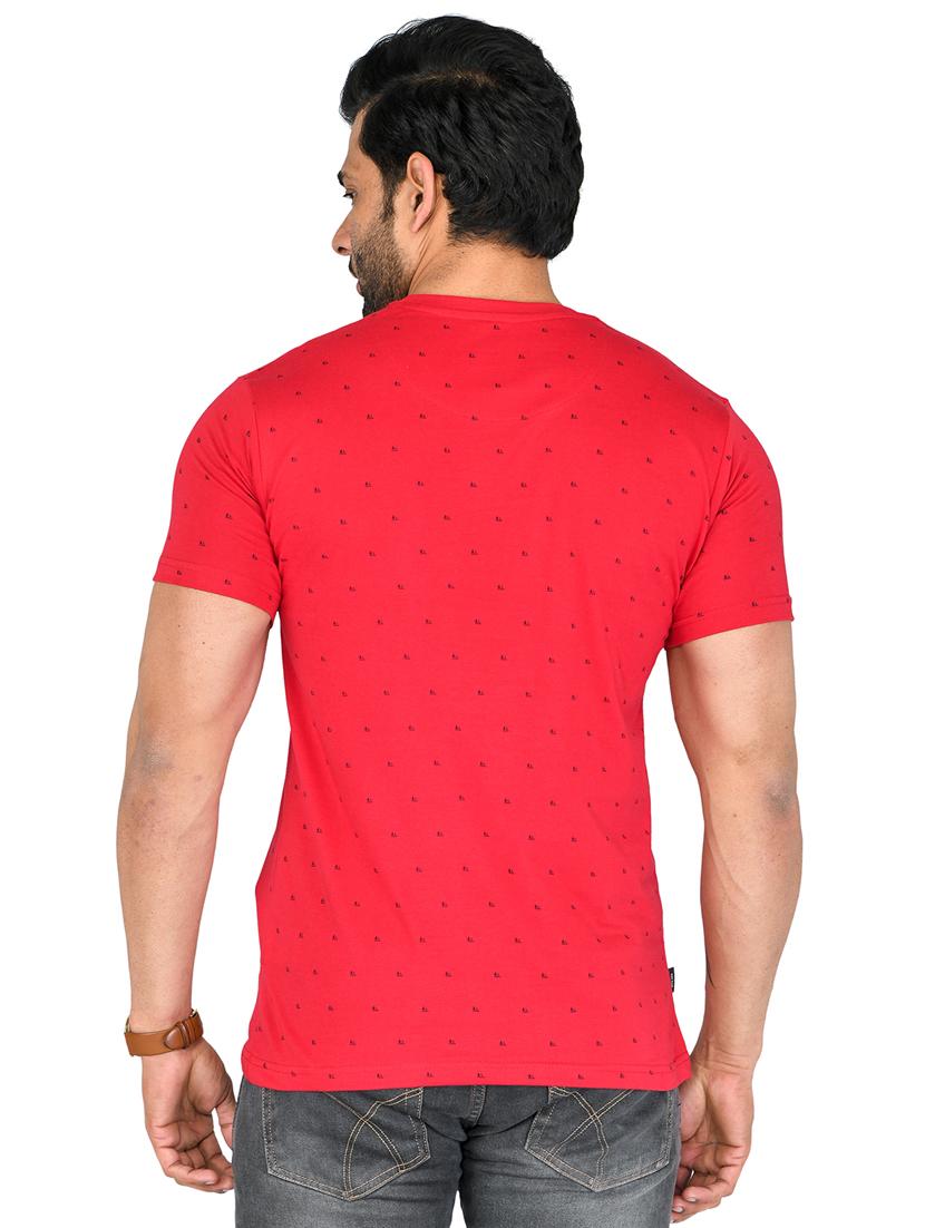 red over print t-shirt - 18451774 - Standard Image - 1