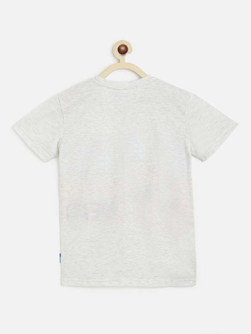 boys grey color block t-shirt - 18451822 -  Standard Image - 1