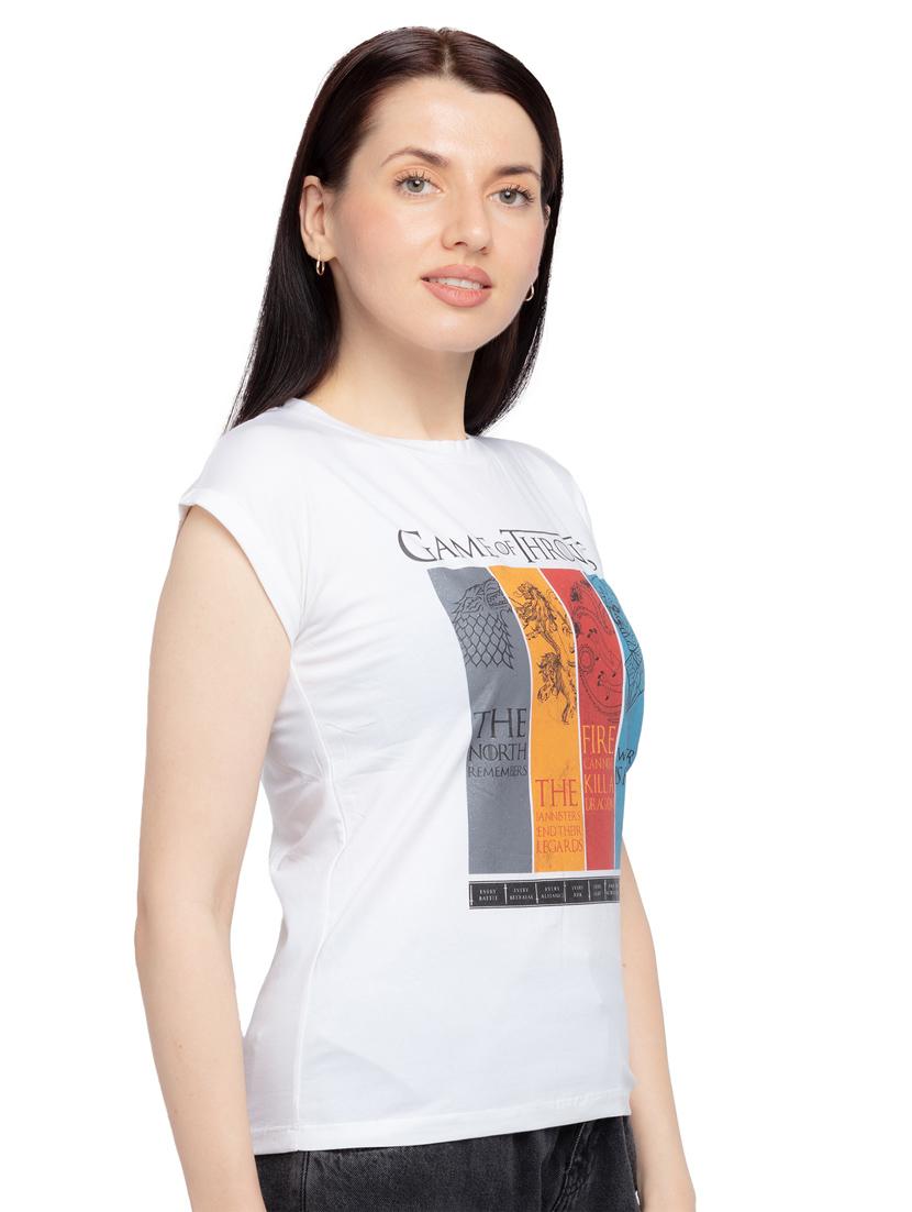 round neck printed regular tee - 18453547 -  Standard Image - 1