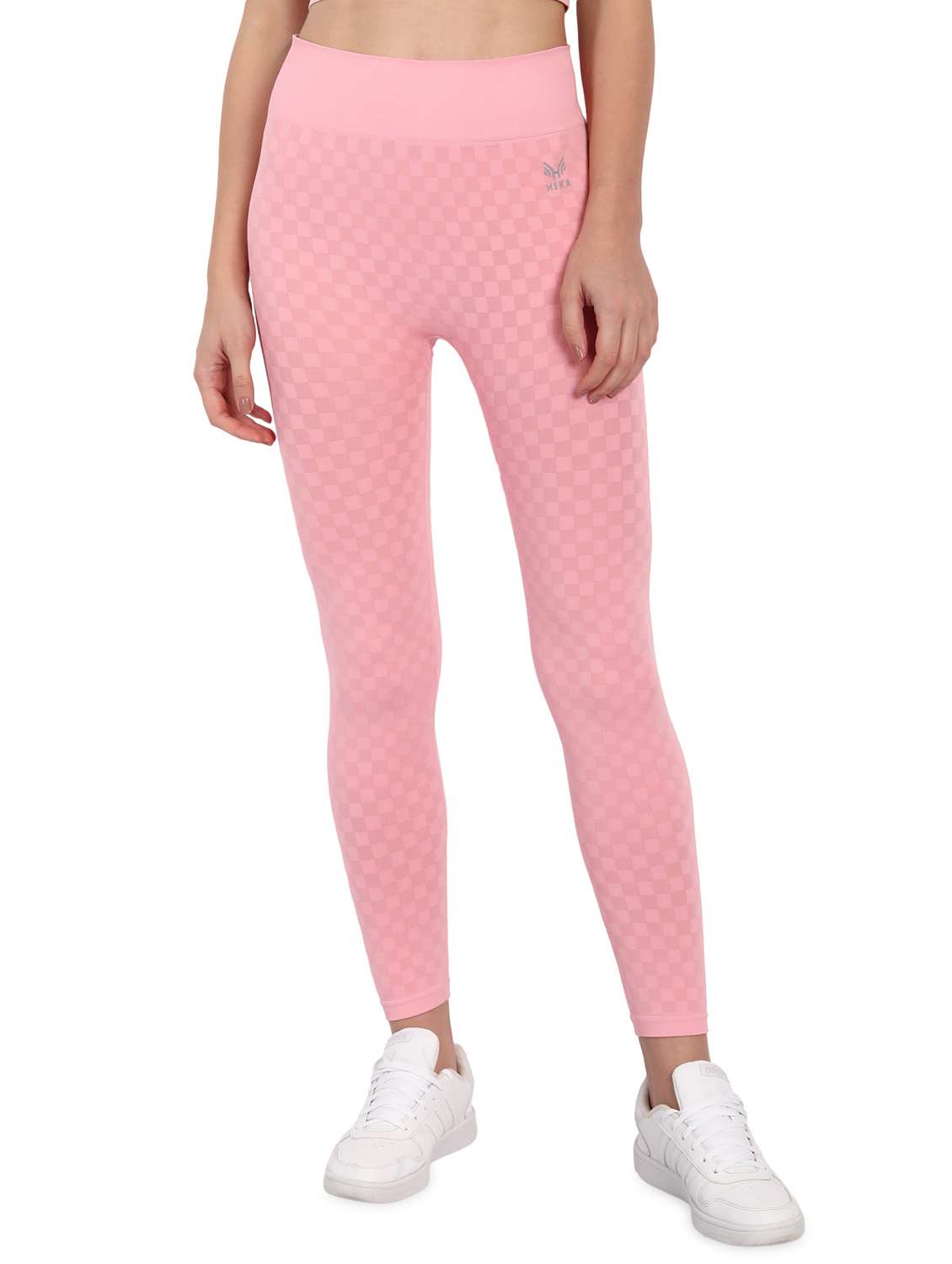 high rise checkered legging