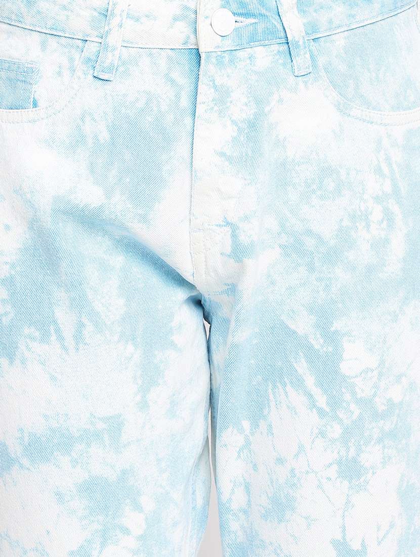 Women's Tie & Dye Slim Fit Jeans