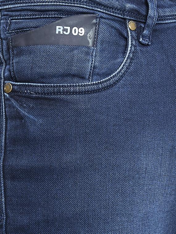 navy blue light washed denim jeans - 18456464 - Standard Image - 4
