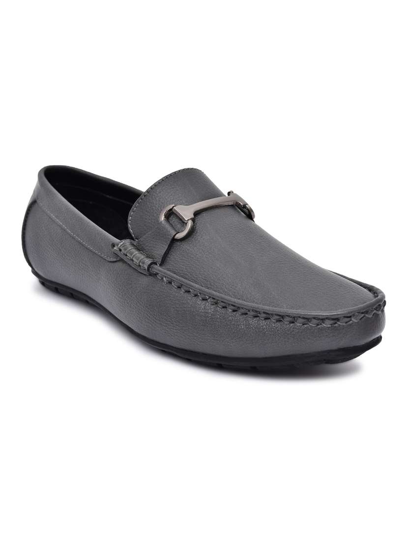 men slip on horsebit loafers