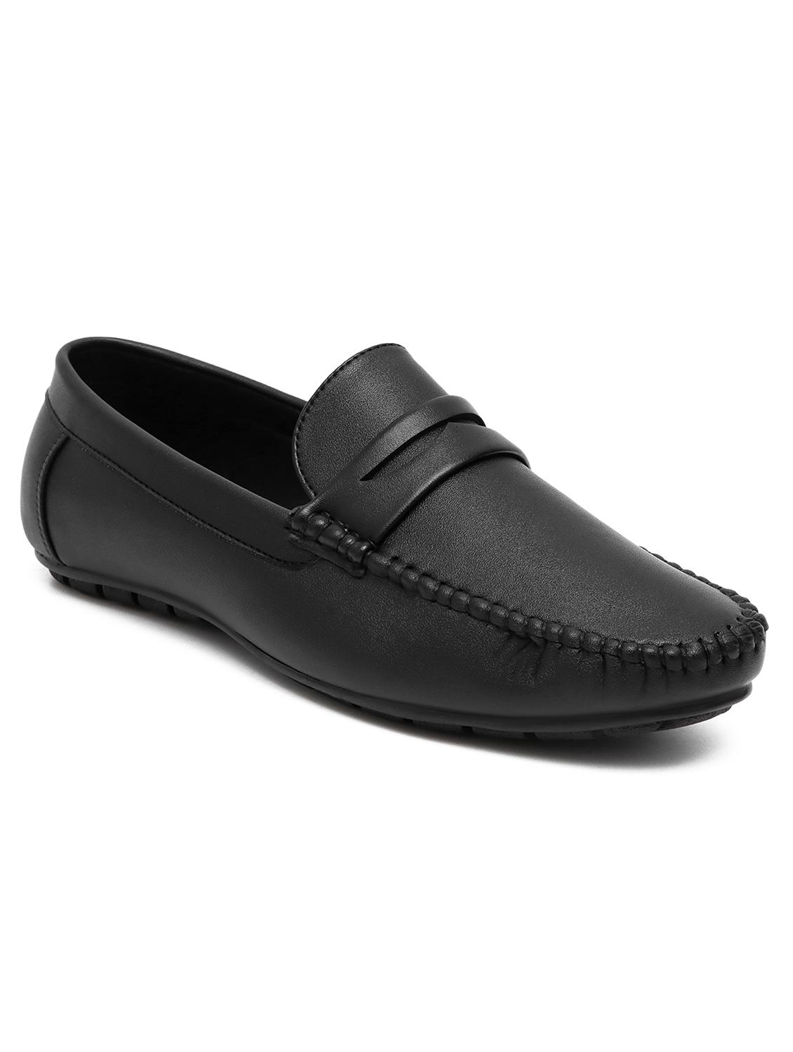 men black slip on loafer - 18457755 -  Zoom Image - 0
