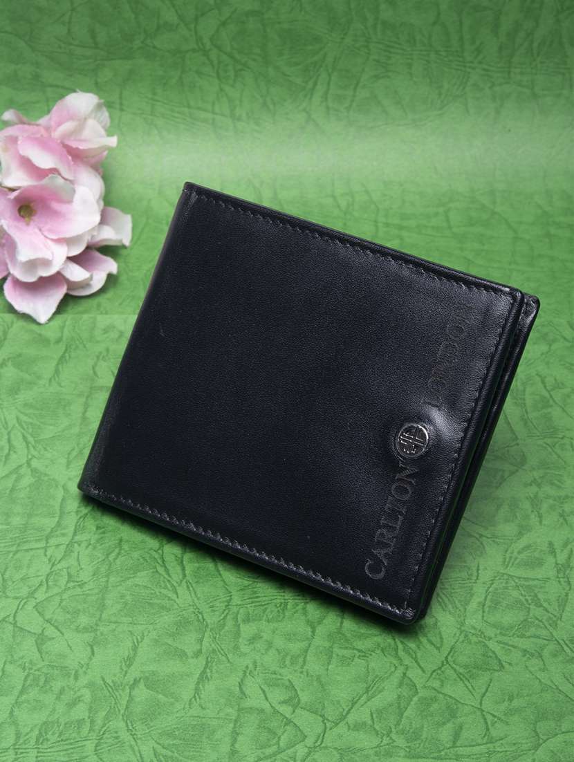 black leather wallet