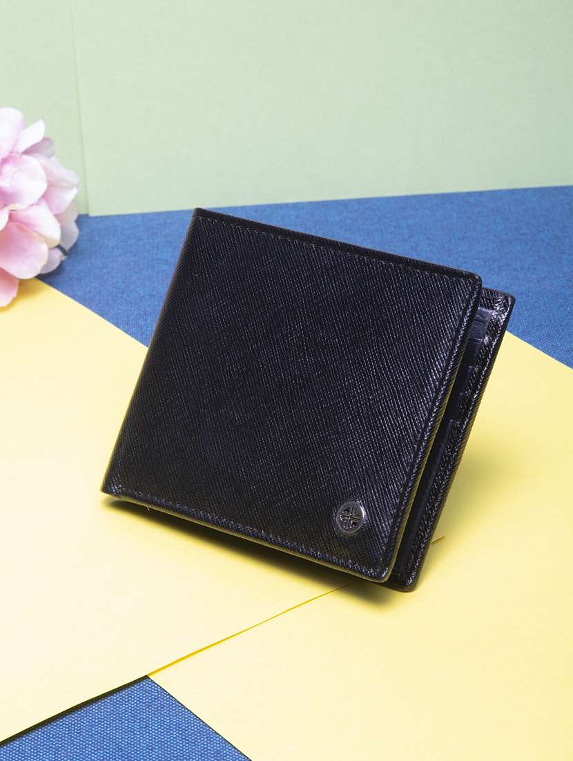black leather wallet