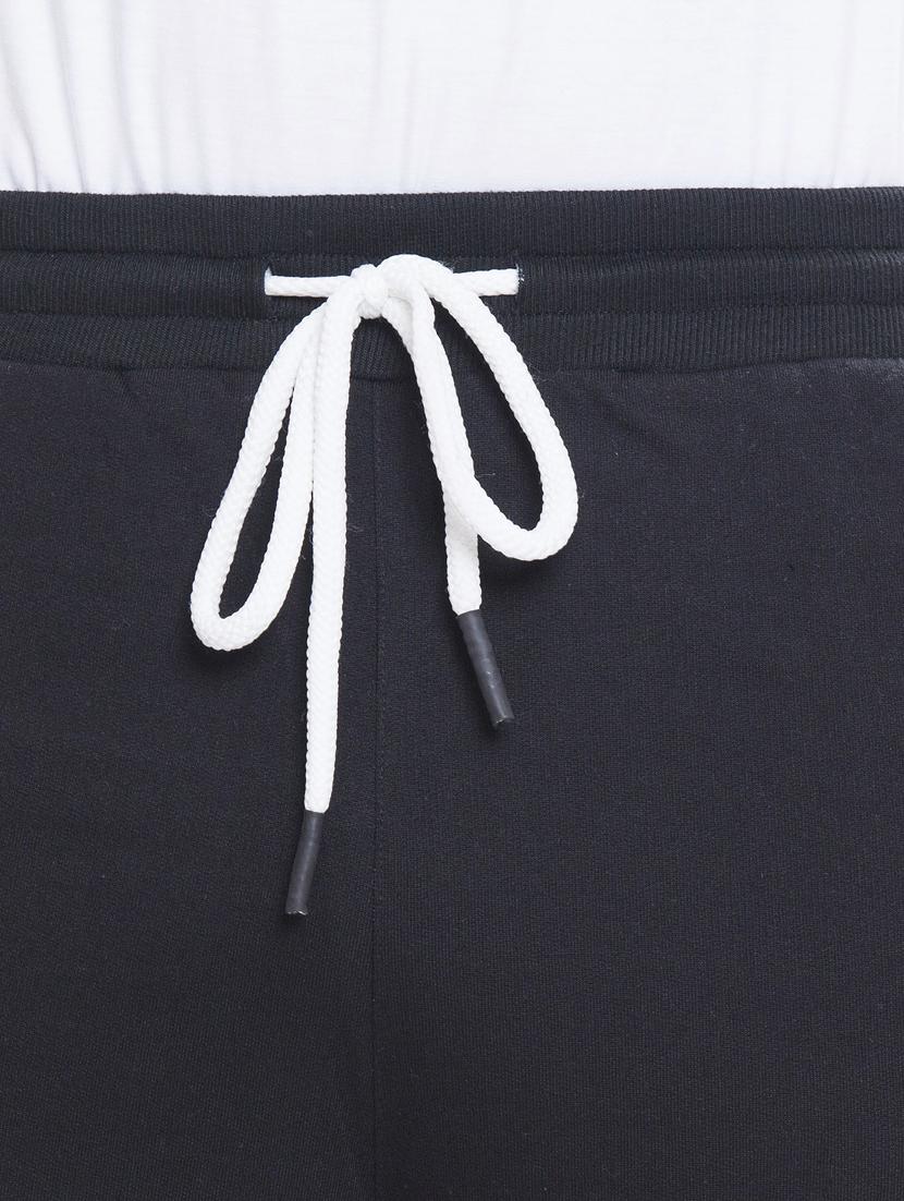 black side-taped full length track pant - 18458744 - Standard Image - 4