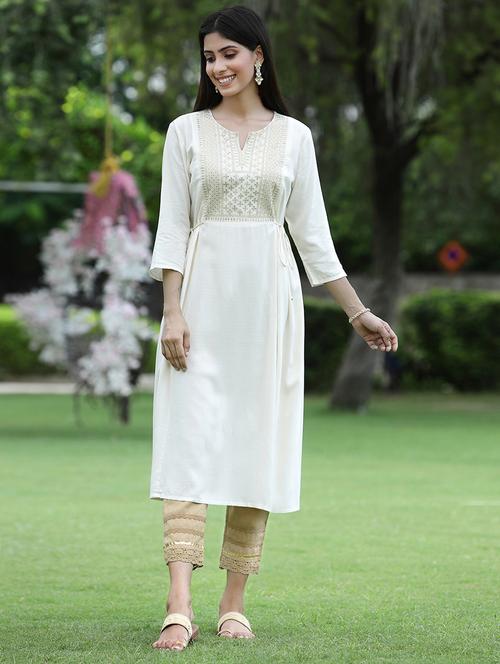 women's a-line kurta - 18458855 - Standard Image - 0