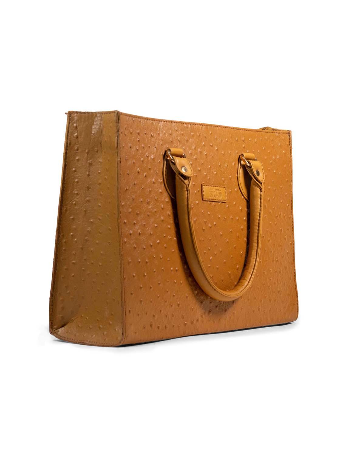 gold textured regular handbag - 18459143 - Standard Image - 1