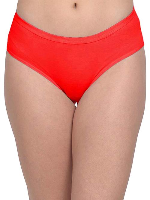 red solid regular panty - 18459763 -  Standard Image - 0