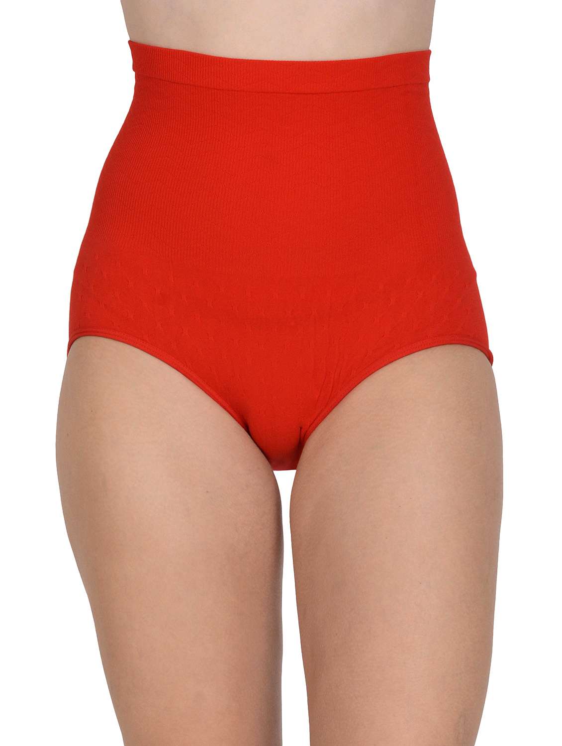 red solid shaper brief 