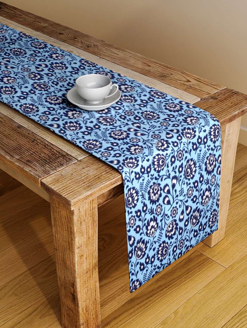 alina decor digital printed table runner for center and dining tabale - 13x54 inch