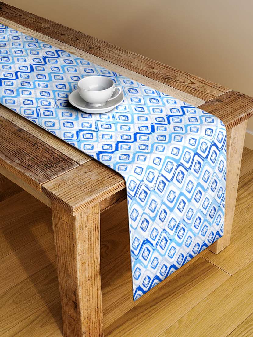 alina decor digital printed table runner for center and dining tabale - 13x54 inch