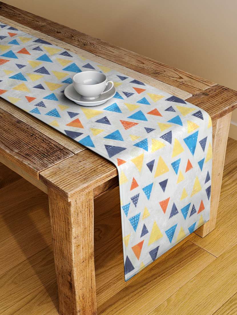 alina decor digital printed table runner for center and dining tabale - 13x54 inch