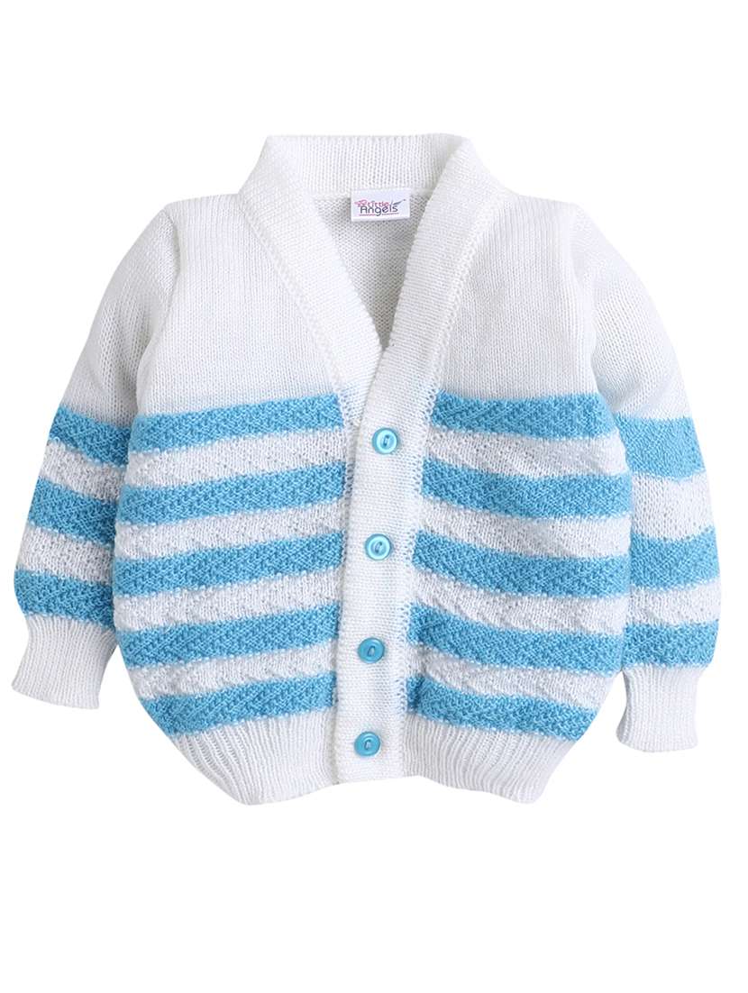 girls boys striped sweater with cap & socks 