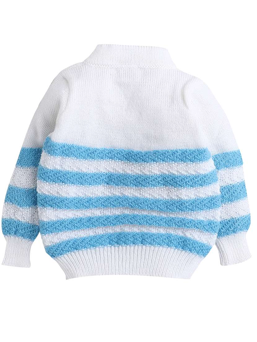 girls boys striped sweater with cap & socks - 18460395 - Standard Image - 1