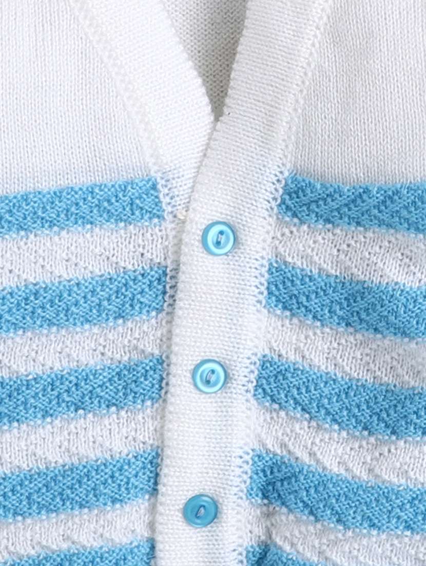 girls boys striped sweater with cap & socks - 18460395 - Standard Image - 4