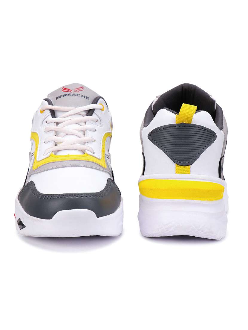 multi colored color block sports shoe - 18461664 - Standard Image - 4