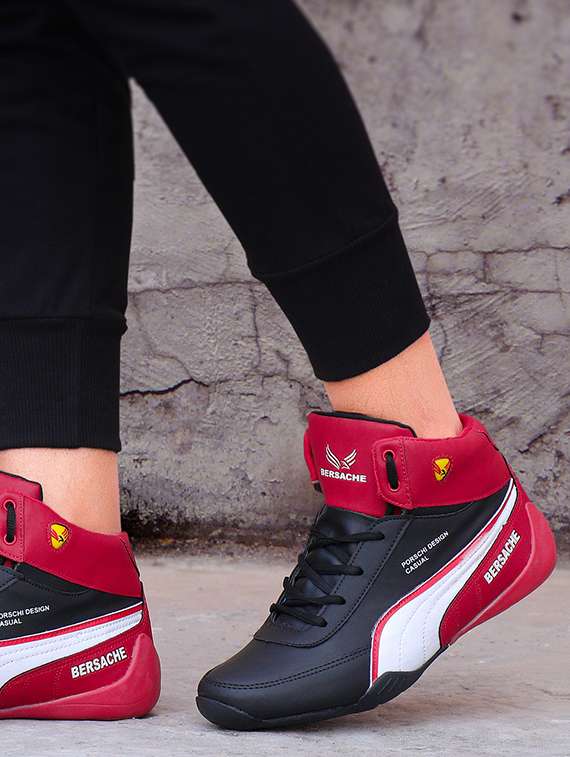 multi colored color block sports shoe - 18461665 - Standard Image - 4