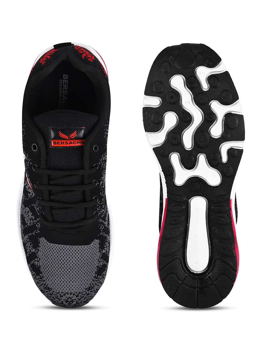 men black lace up sport shoe - 18461675 -  Standard Image - 4