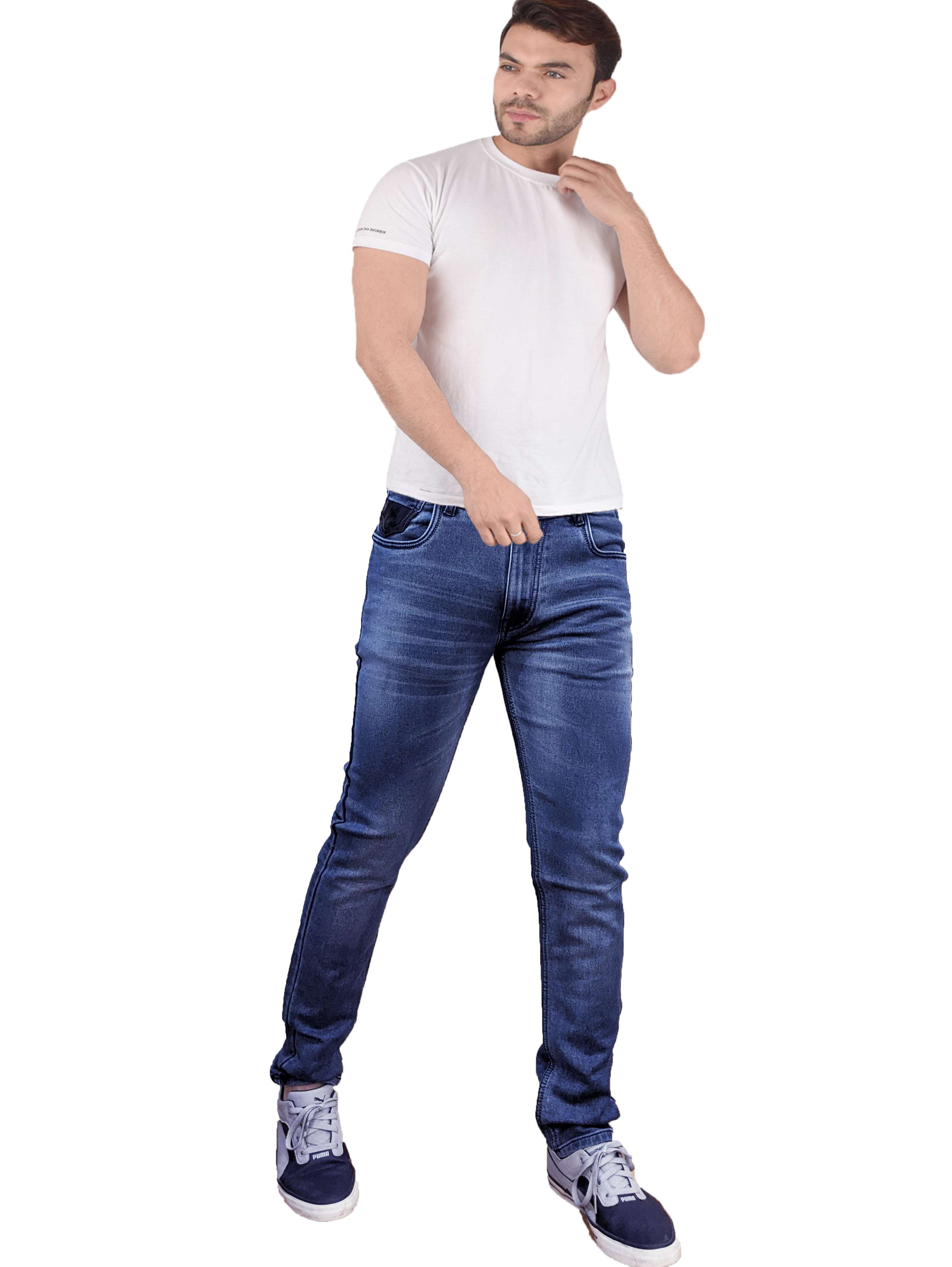 mens slim fit plain jeans - 18462050 -  Standard Image - 6