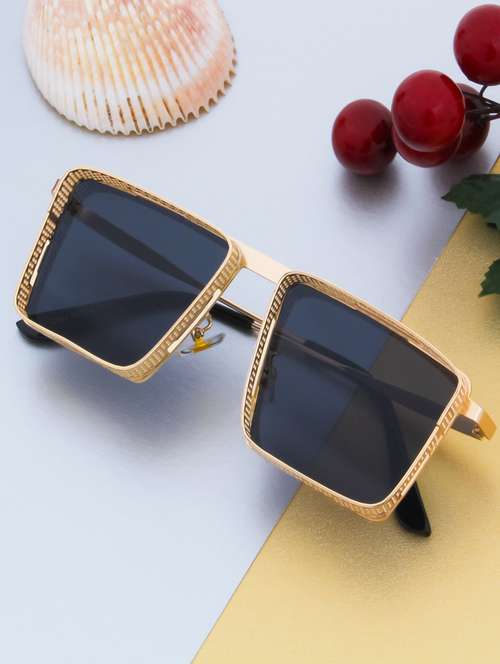 grey beatbox square sunglases - 18462283 - Standard Image - 0