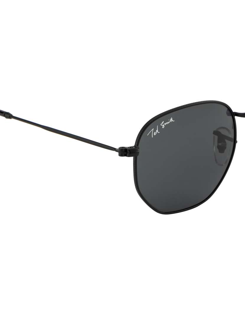 grey graded hexagnal sunglasses  - 18462294 -  Standard Image - 4