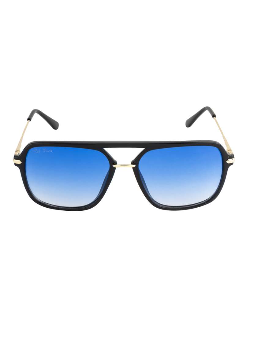 drip aviator in blue graded