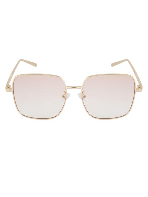 pink cosybox square sunglasses  - 18462382 -  Standard Image - 0