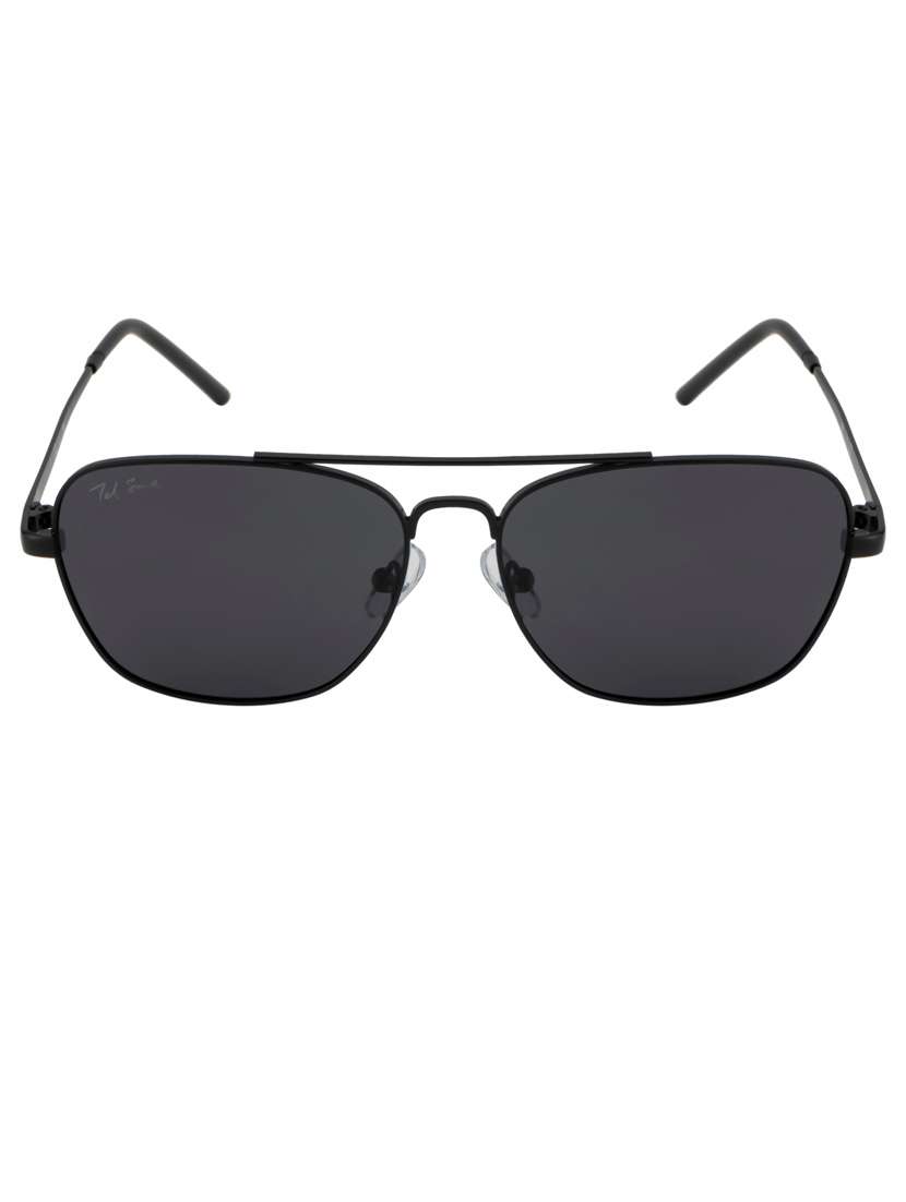 aster aviator in grey sunglasses 