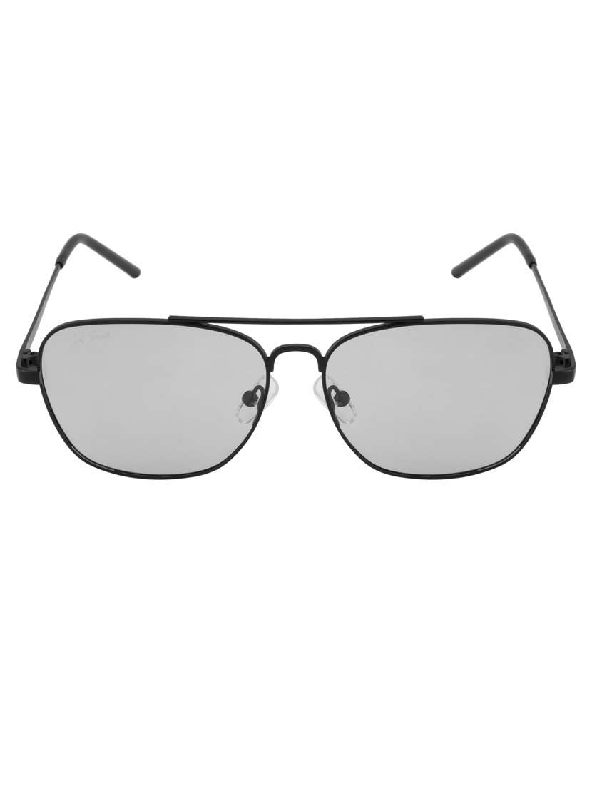 aster aviator in grey sunglasses 