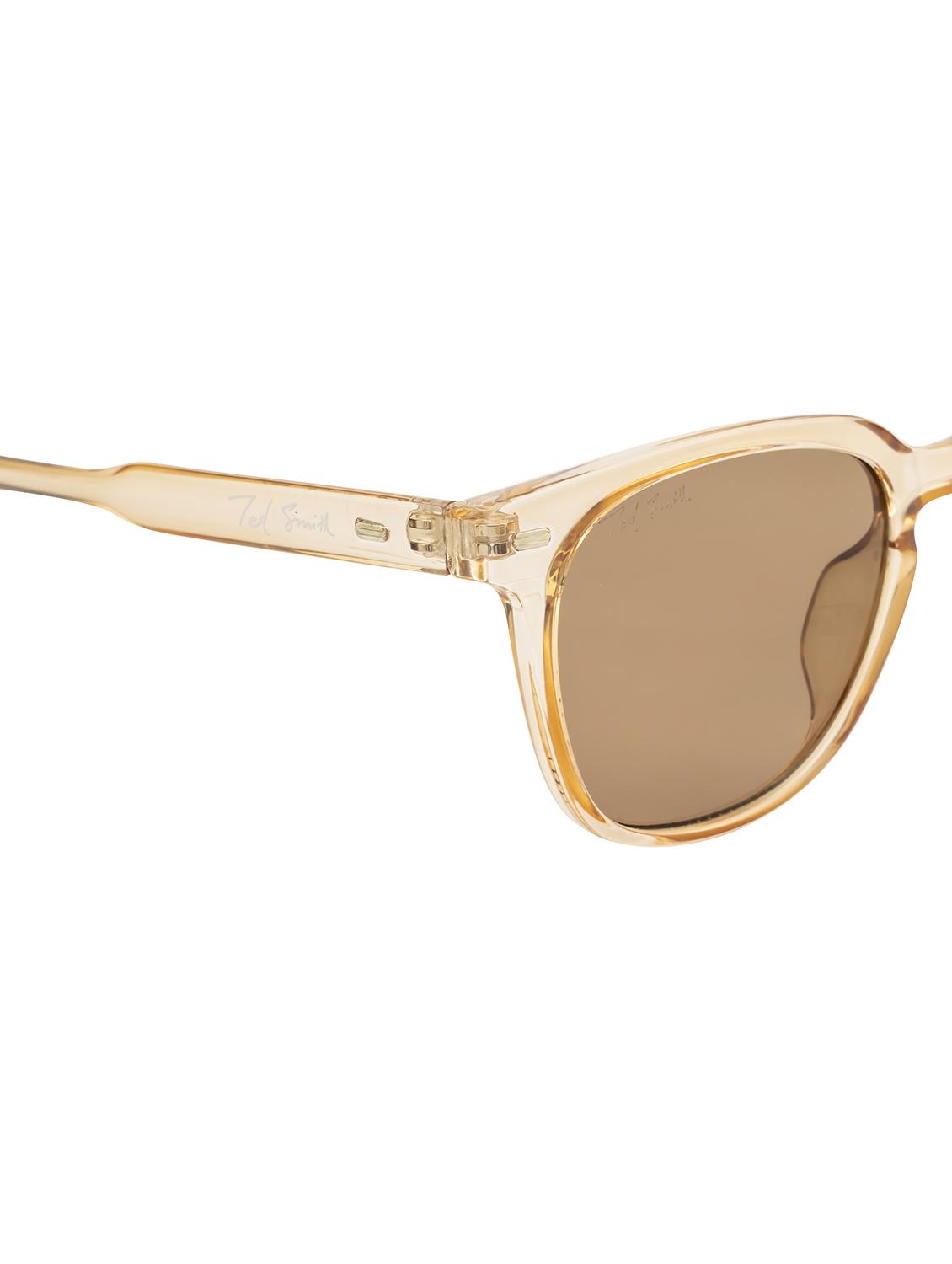 jagger wayfarer in brown sunglasses - 18462424 - Standard Image - 4