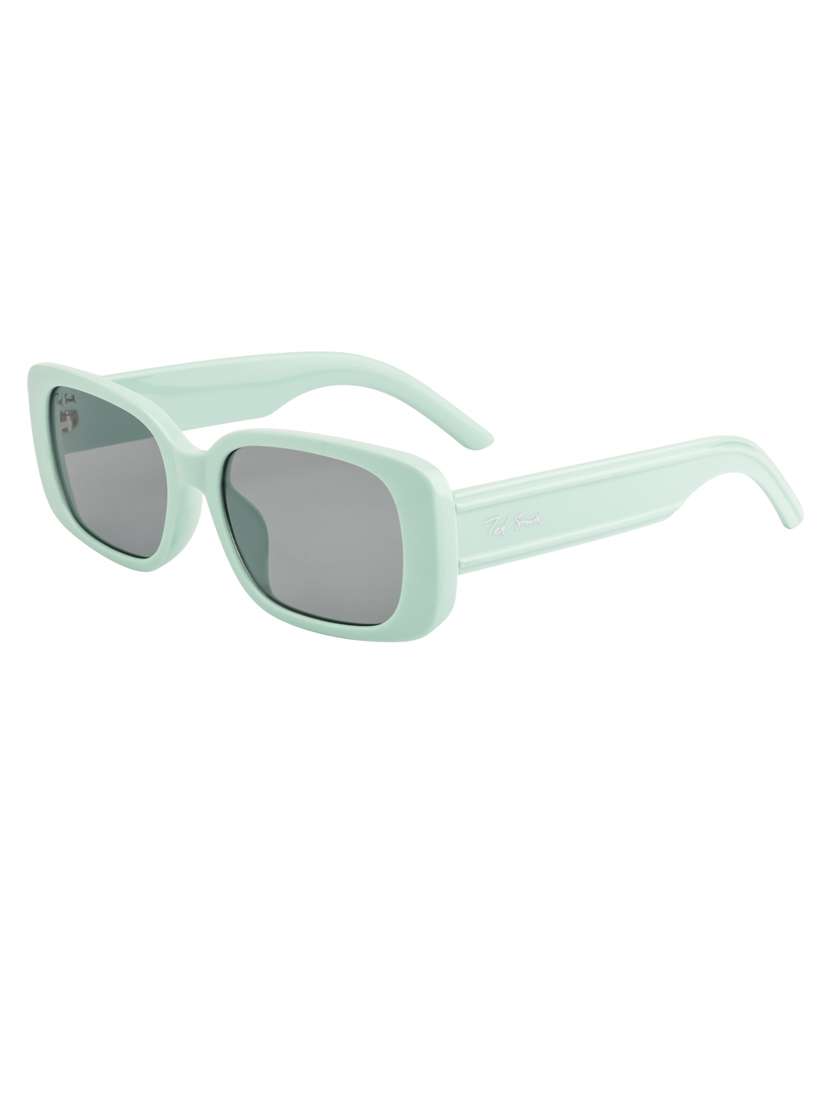 Merlot Square In Grey Sunglasses 