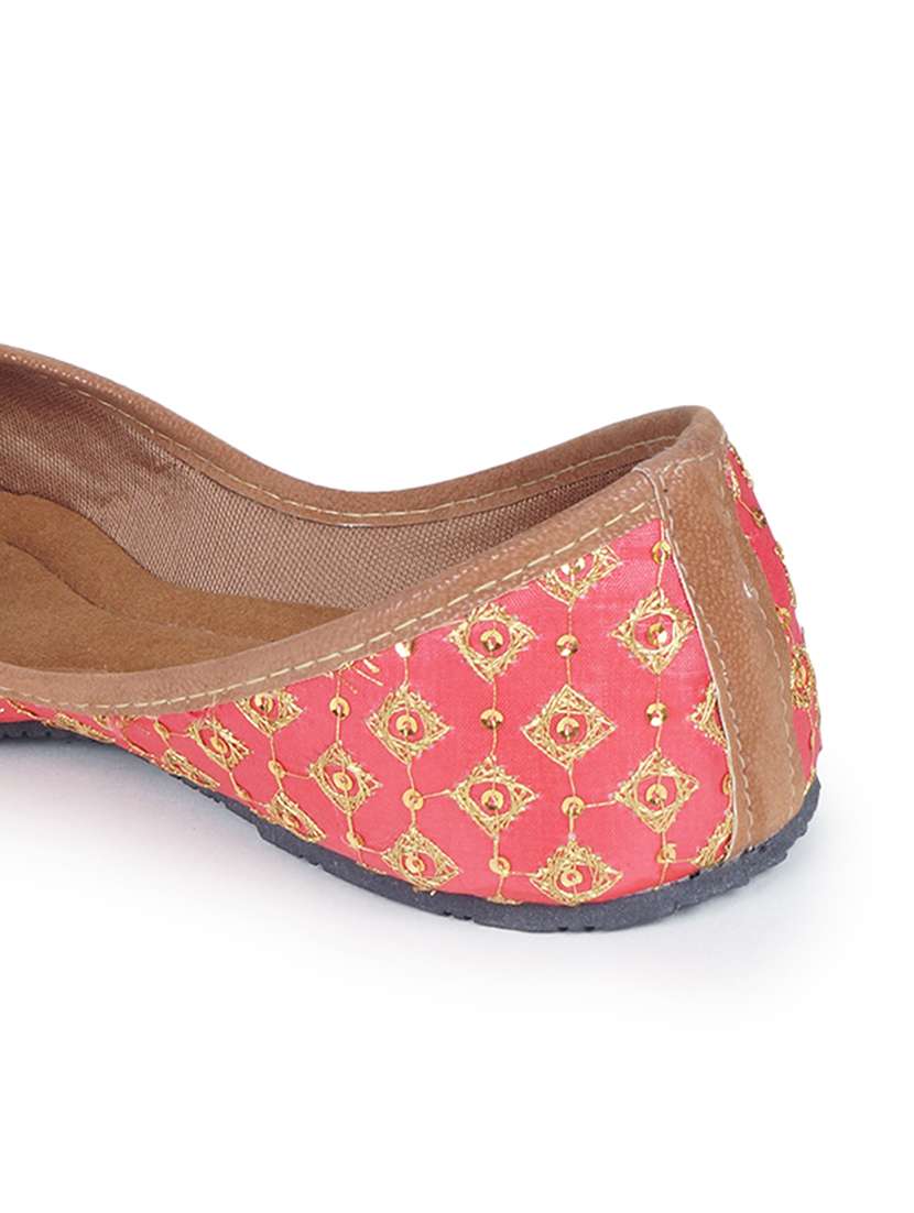 women red slip on mojari - 18463214 -  Standard Image - 4