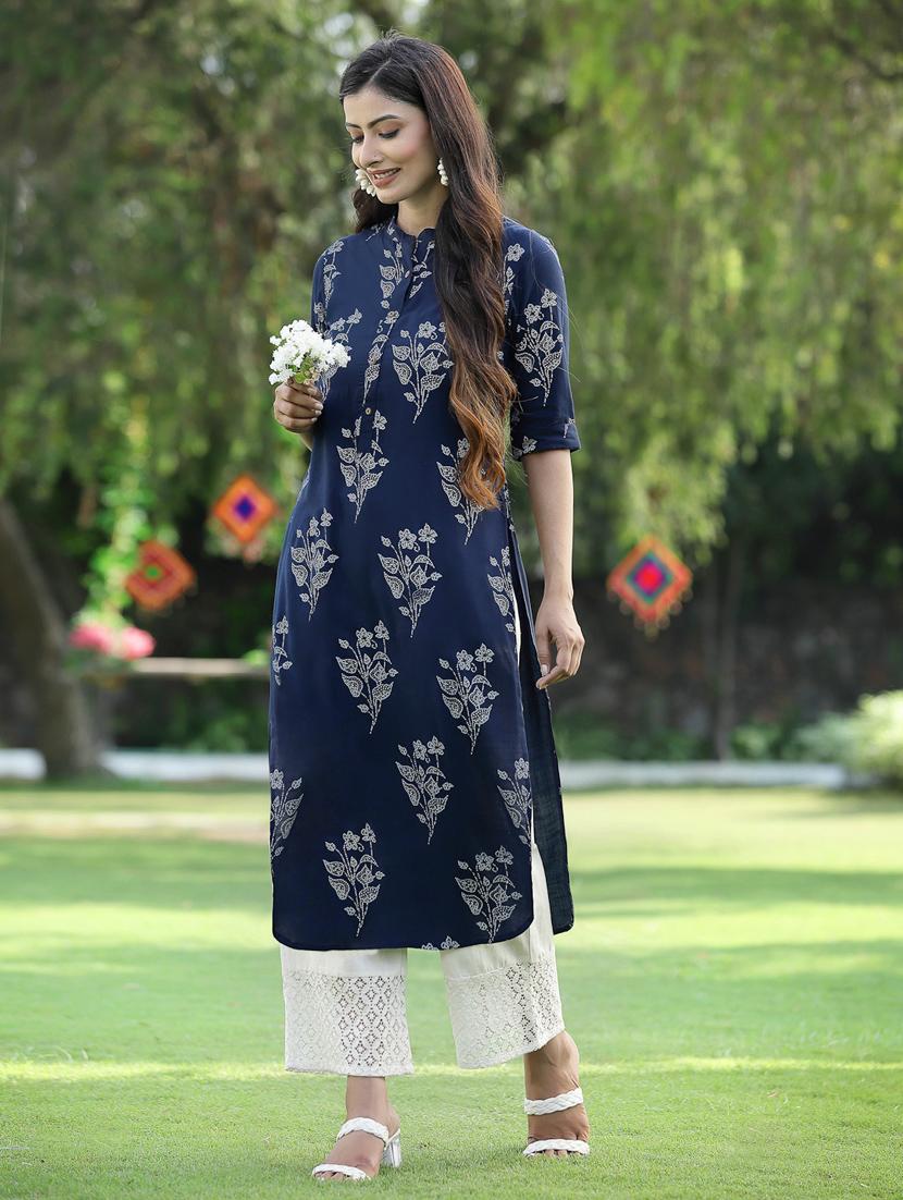 women's straight kurta - 18465763 -  Zoom Image - 0