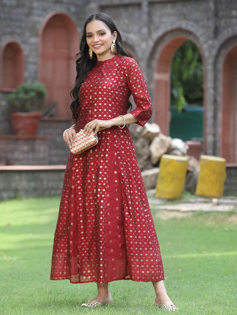 women's flared kurta