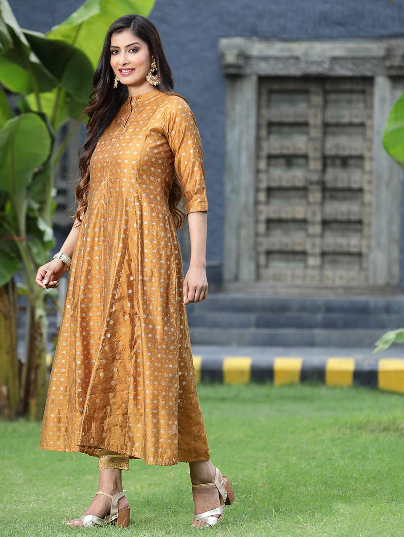 women's flared kurta - 18465772 -  Standard Image - 1
