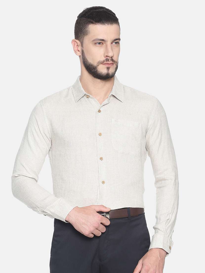mens solids formal shirt