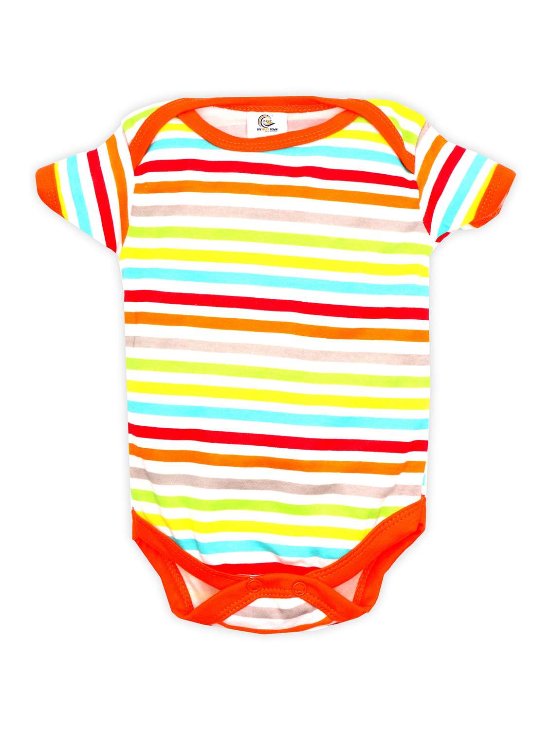 pack of 3 multi colored printed onesies - 18467150 -  Standard Image - 1