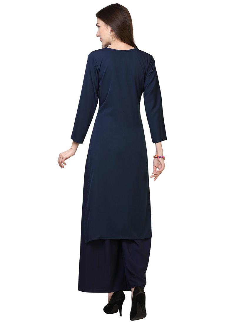 set of 3 pcs printed combo kurta - 18467568 - Standard Image - 4